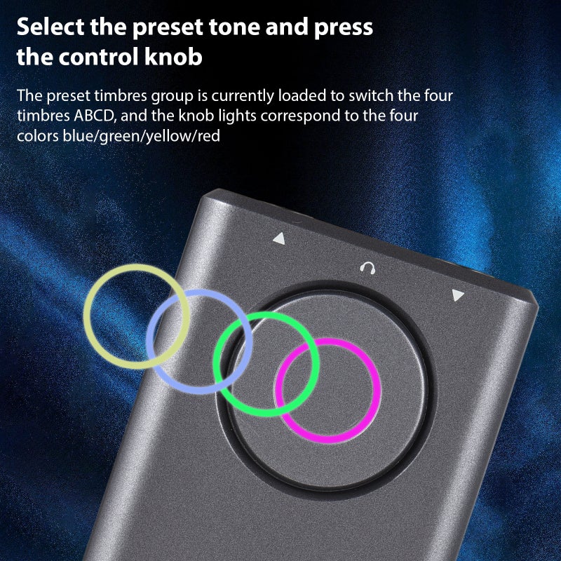 MOOER Guitar Bass Multi Effects Processor Guitar Integrated Pedal Processor Rechargeable BT Wireless Portable Guitar Interference Practice Tool Built-in 126 Effects OTG Internal Recording for - Image 2