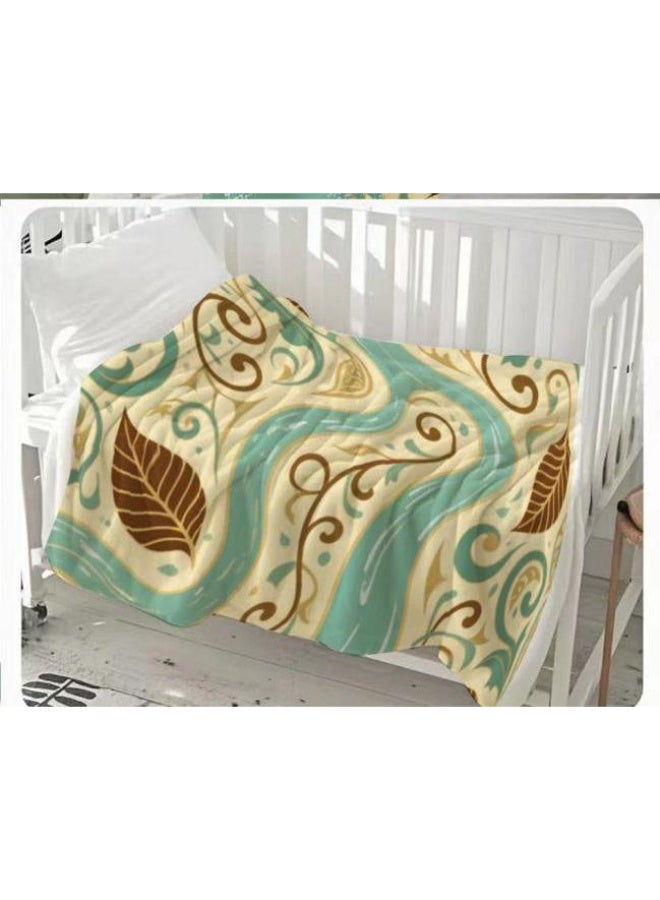 عام بطانية رقيقة تقليدية من الفانيلا (دافئة ومريحة ومناسبة للنوم والألعاب وإزالة الغبار ومقاومة للرمل) 150 سم * 200 سم - 23 - Image 3