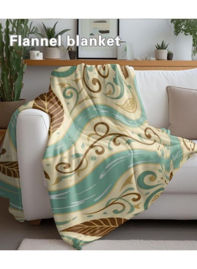 عام بطانية رقيقة تقليدية من الفانيلا (دافئة ومريحة ومناسبة للنوم والألعاب وإزالة الغبار ومقاومة للرمل) 150 سم * 200 سم - 23 - Image 5