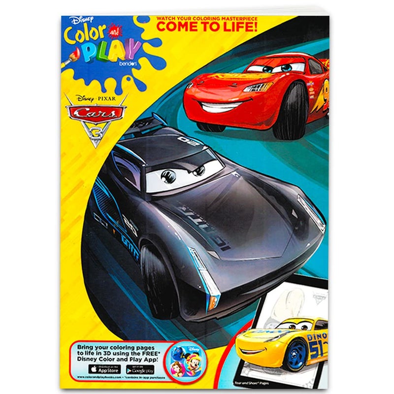 Disney Disney/Pixar Cars Coloring and Activity Book with Stickers  - Image 2