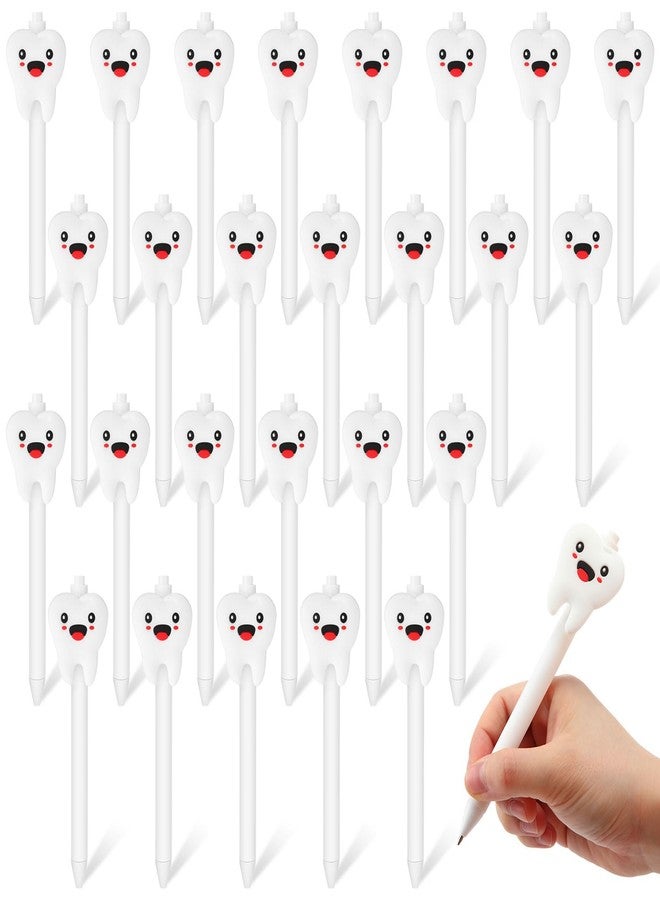 Spakon 30 Pcs Christmas Dental Assistant Gifts Dentist Tooth Decorative Pens Bulk Appreciation Gift for Dental Students Nurse Doctor Medical Staffs Assistants Week - Image 1