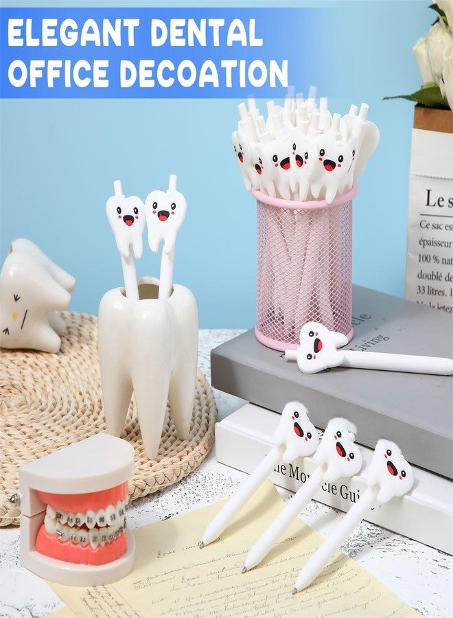 Spakon 30 Pcs Christmas Dental Assistant Gifts Dentist Tooth Decorative Pens Bulk Appreciation Gift for Dental Students Nurse Doctor Medical Staffs Assistants Week - Image 4