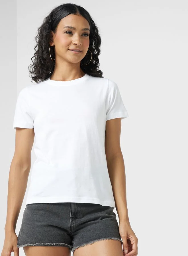 Ginger Basics 5 Pack Essential Round Neck T-Shirt