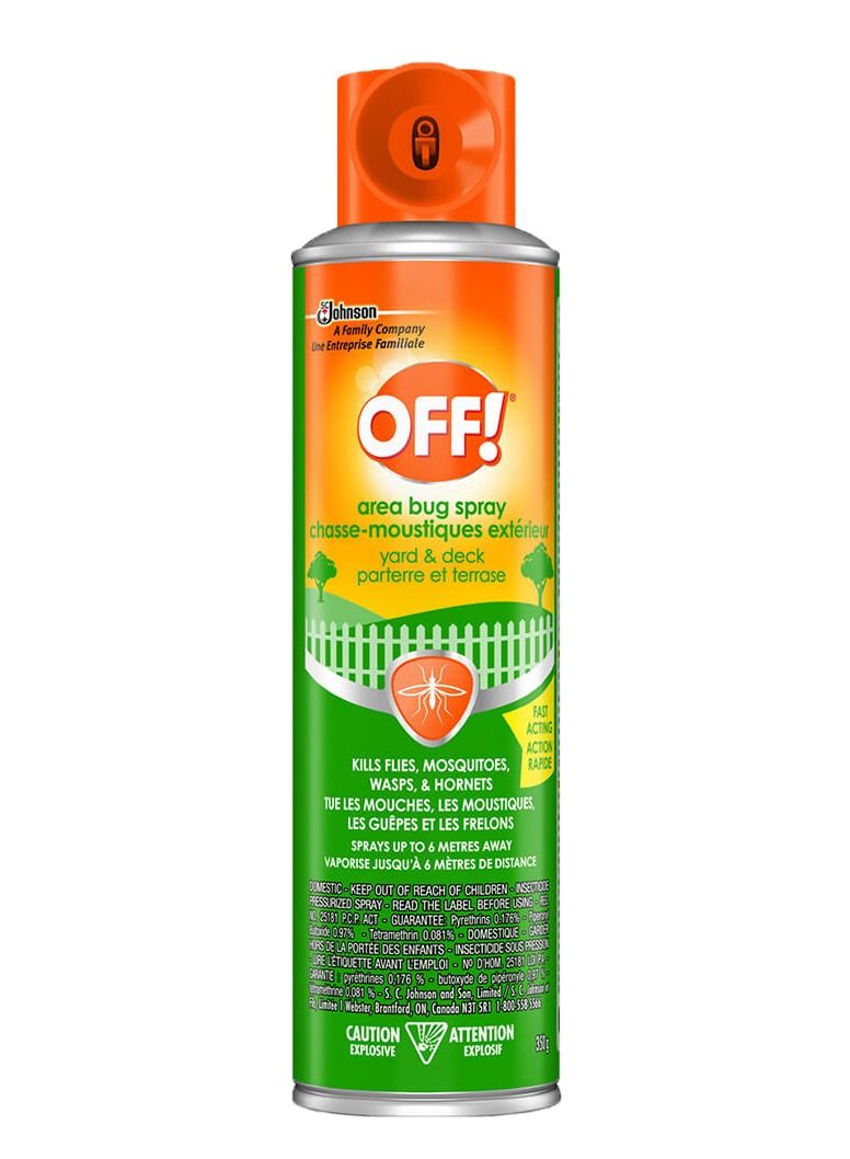 OFF! Area Bug Spray Yard and Deck Mosquito Insect Repellent 350 g - Image 1