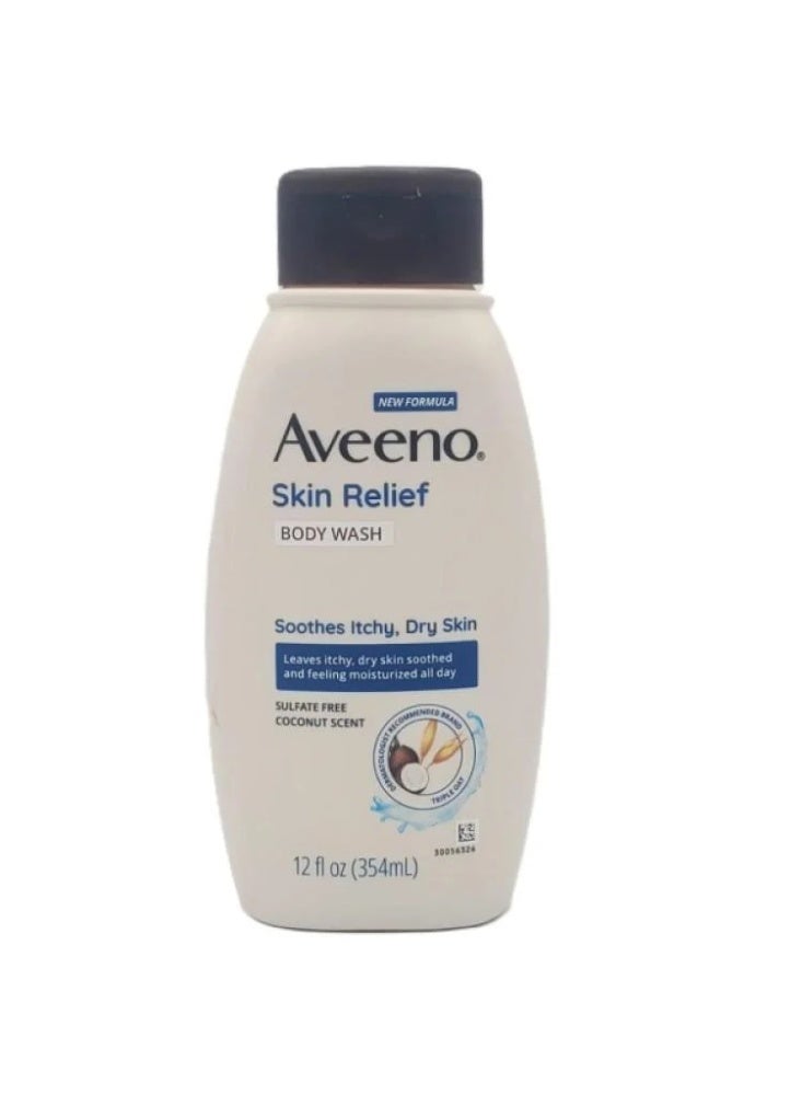 Aveeno Nourishing & Soothing Coconut Body Wash - 354 ml