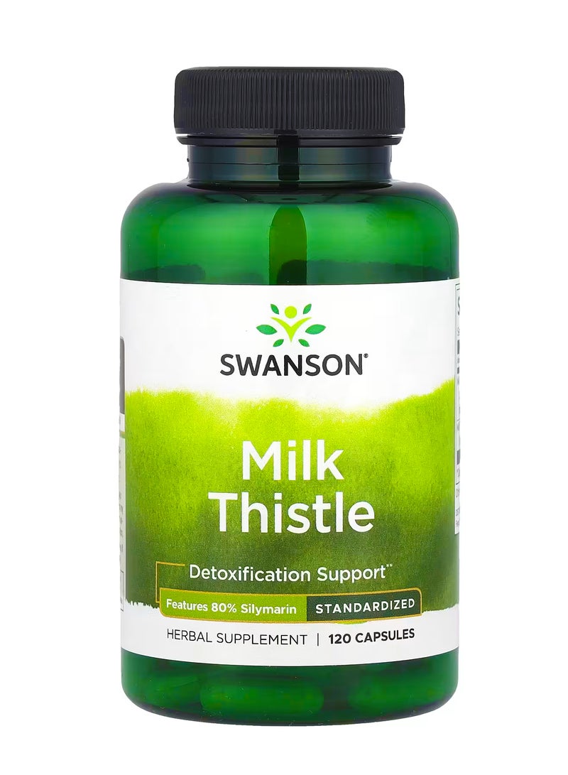 SWANSON Milk Thistle, 120 Capsules