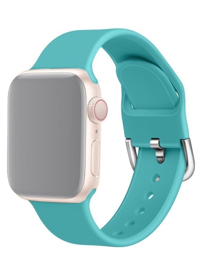 BGM Replacement Strap For Apple Watch Series 6/SE/5/4 40mm And 3/2/1 38mm Mint Green - Image 1