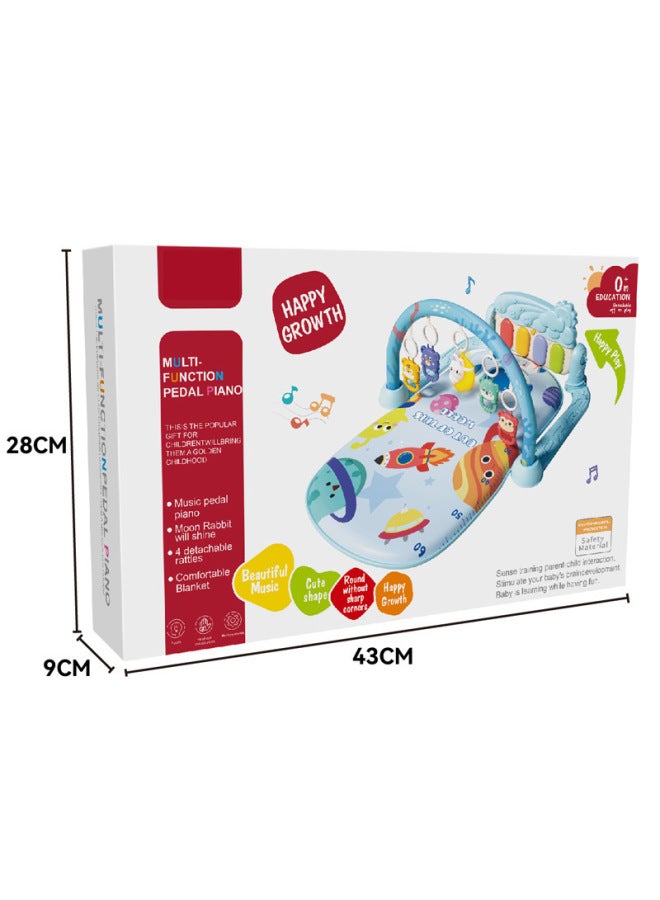 Southeast Asia Explosions Baby Piano Fitness Rack Toy Newborn Baby Music Piano Crawling Mat - Image 5