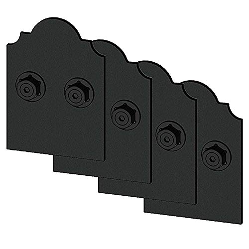 Ozco Building Products 56690 Laredo Sunset 6x6 Faux Post Base Plates (1 per Pack),Black - Image 2
