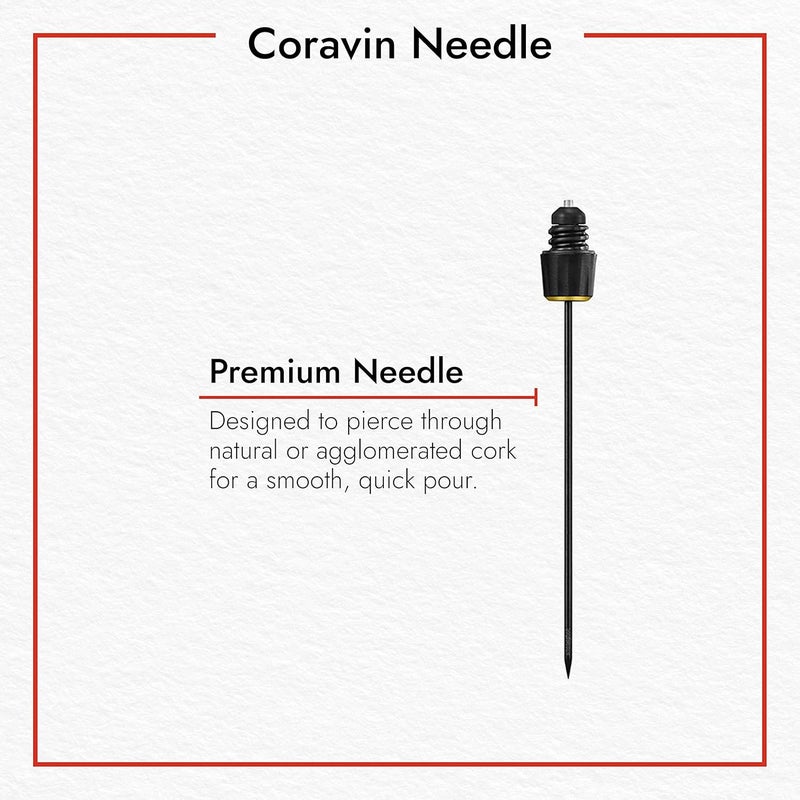 Coravin Timeless Premium Needle - Preserve Wine for Years - Timeless Needle Replacement for Timeless Wine Preservation System - for by-The-Glass Wine Saver - Premium Gift for Wine Lovers - Image 1