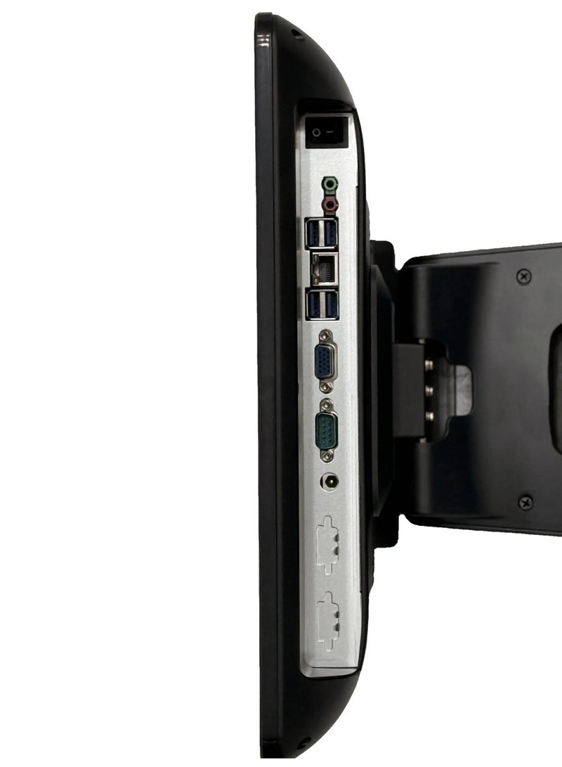 بوسبورت نظام نقاط بيع متكامل الكل في واحد POSBOLT i5 8GB 256GB SSD، شاشة لمس 15 بوصة مع شاشة عرض VFD، طابعة، درج نقود وماسح ضوئي للباركود. - Image 3