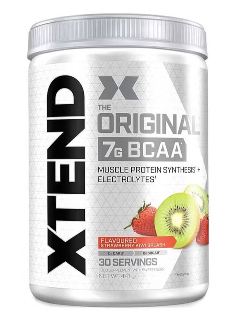 SCIVATION XTEND Original BCAA Powder Strawberry Kiwi 30 Servings | 7g BCAA with Electrolytes Zero Sugar - Image 5