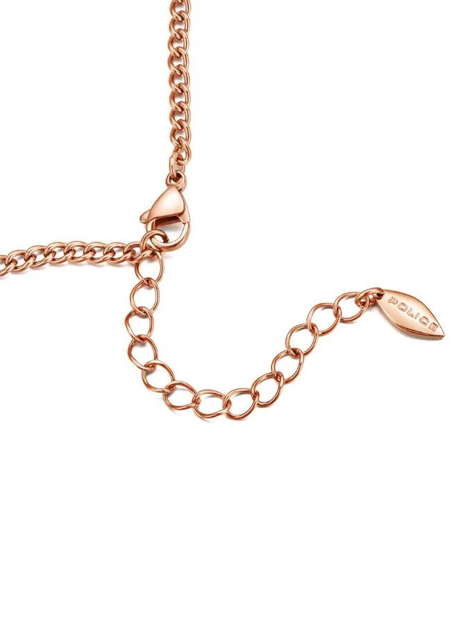 Police  Reversible Necklace For Women Rose Gold Plated for Women | Best Price UAE