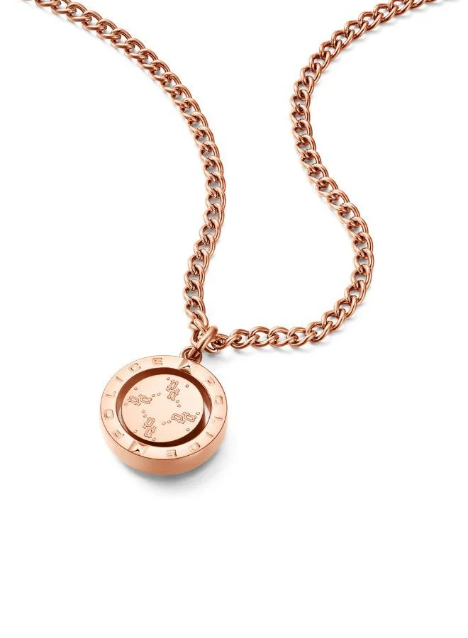 بوليس Reversible Necklace For Women Rose Gold Plated