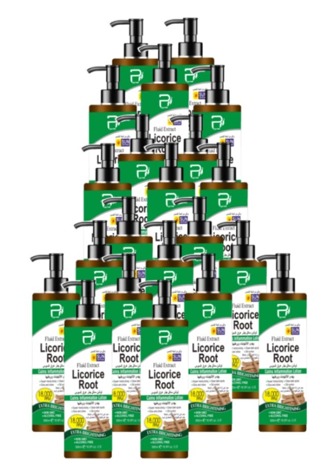 PYRON 21 Pieces Licorice Root Lotion 500ML  - Image 1
