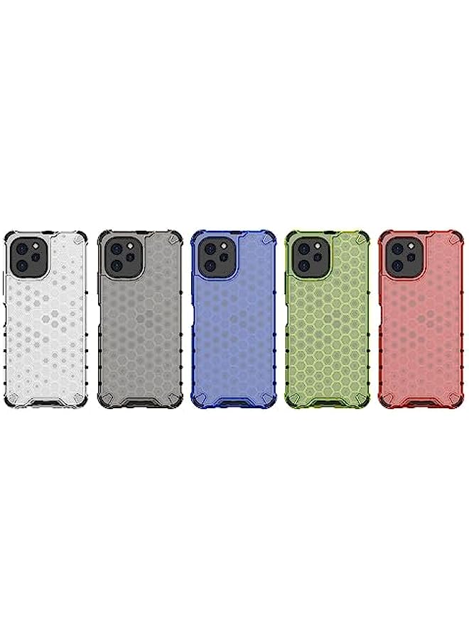 HuHa Case Cover Compatible For Huawei Nova Y61 4G Honeycomb Shockproof Phone Case Black - Image 2