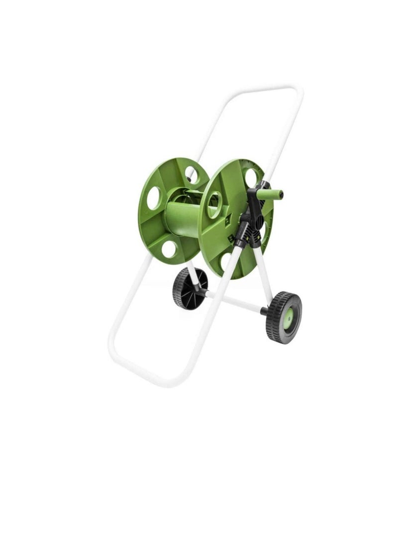 Beorol 45m Garden Hose Cart, Portable Garden Water Pipe Hose Reel Cart, Garden Watering Hose Storage Rack For Garden Farm GMC45, Green - Image 1