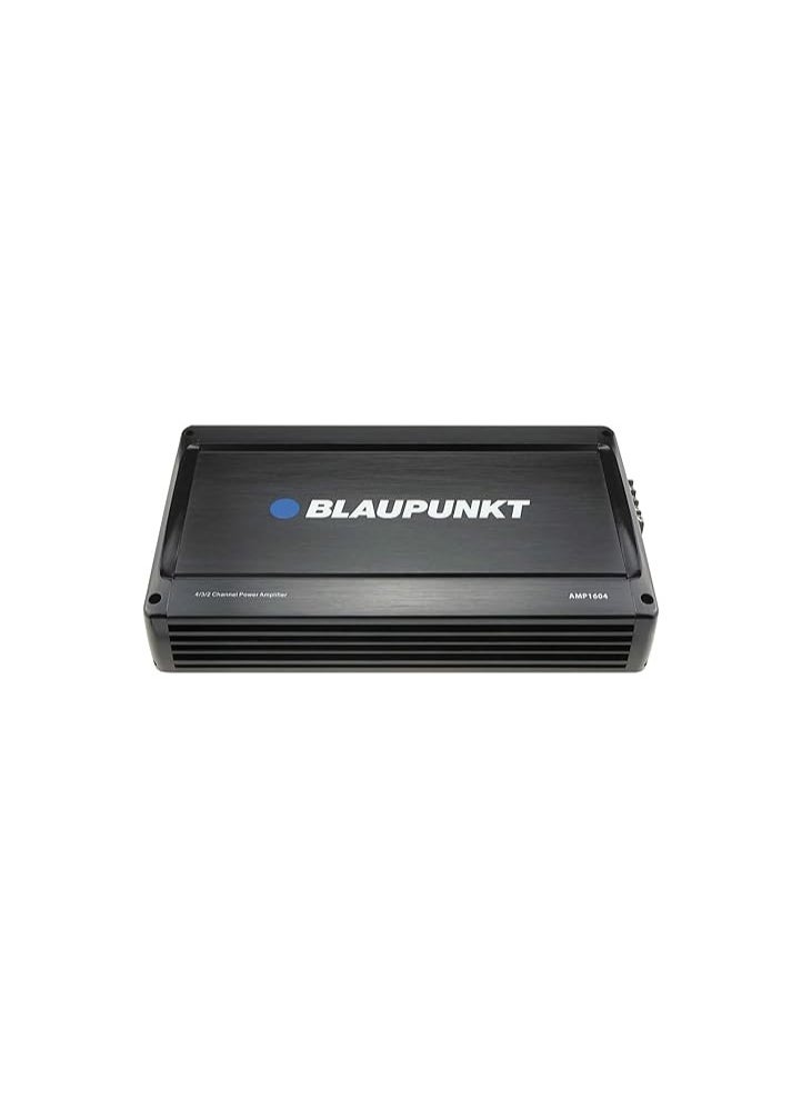 Blaupunkt BLAUPUNKT 1600W 4-Channel, Full-Range Amplifier AMP1604, Black  - Image 1