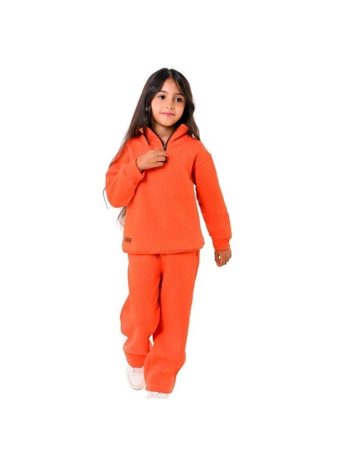 Kids PLAIN Matchy Minnie Me Tracksuit - Image 1