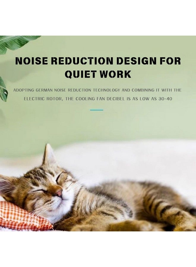 نظام مروحة تبريد خزان الأسماك باللون الأسود، مروحة تبريد قابلة للتعديل بسرعتين للرياح، مبرد هواء بارد لخزان الأسماك، مبرد بزاوية قابلة للتعديل من Petzlifeworld (ثلاثة رؤوس) - Image 5