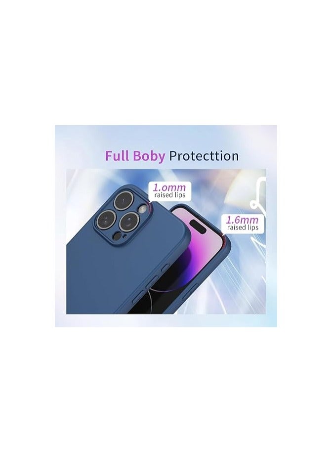 Compatible with Motorola G85 5G Case Liquid Silicone, Soft Smooth Touch Moto G85 Phone Case Silicone Shockproof Thin Cover - Image 5