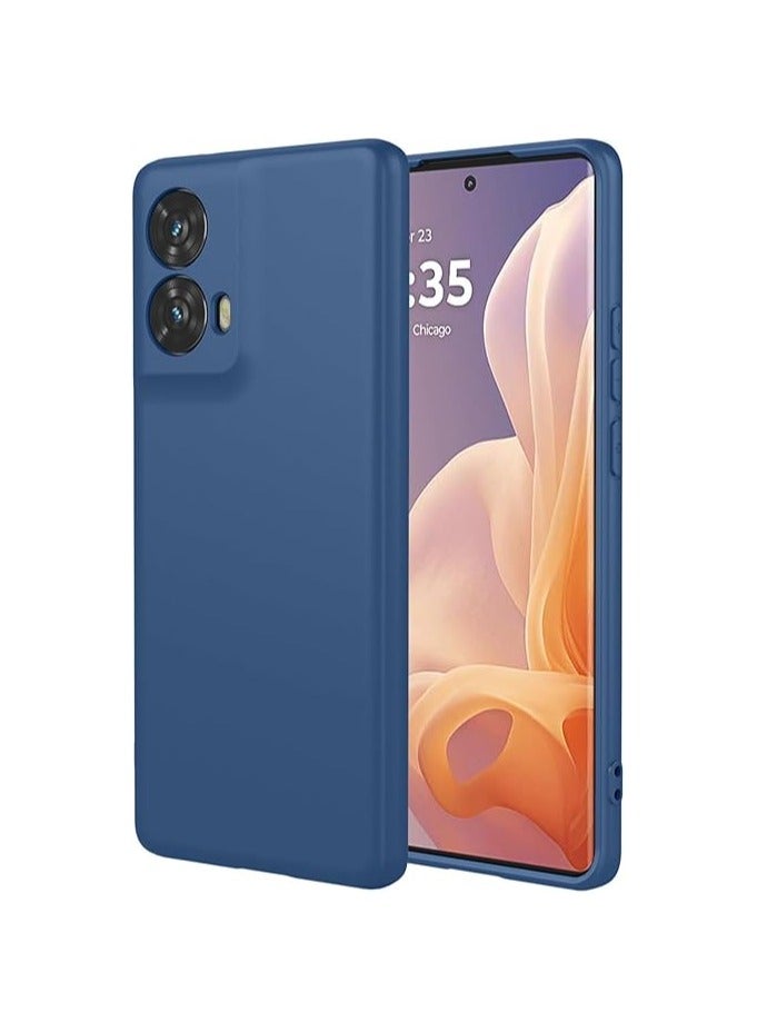 Compatible with Motorola G85 5G Case Liquid Silicone, Soft Smooth Touch Moto G85 Phone Case Silicone Shockproof Thin Cover - Image 1