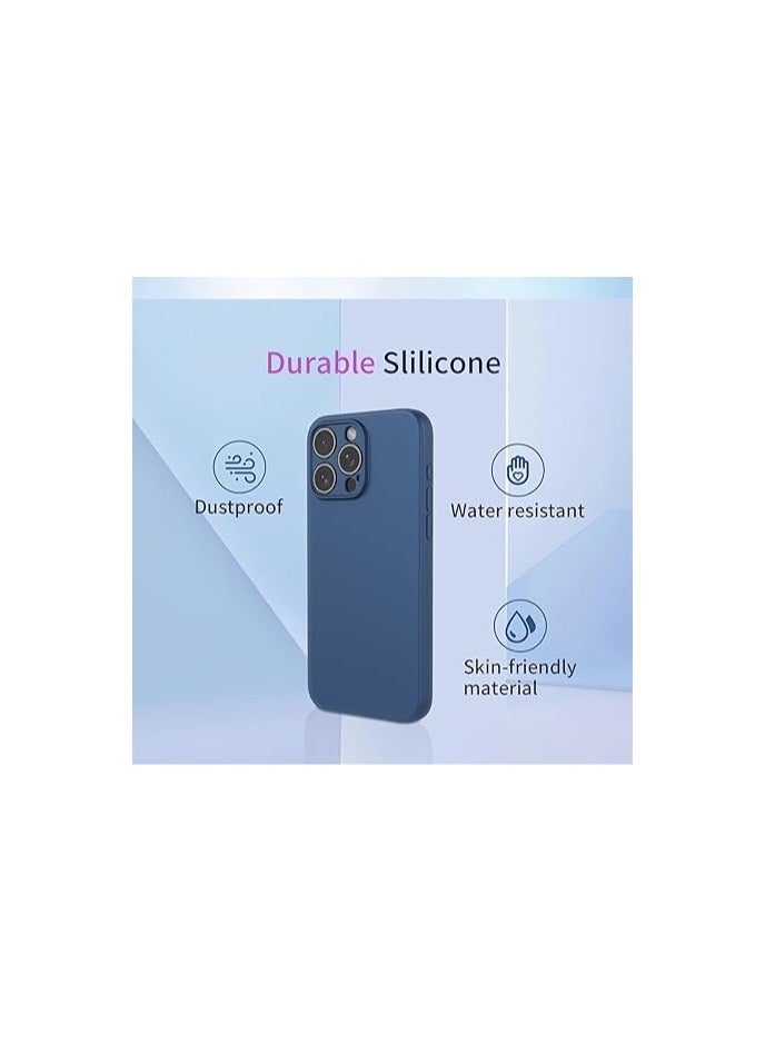 Compatible with Motorola G85 5G Case Liquid Silicone, Soft Smooth Touch Moto G85 Phone Case Silicone Shockproof Thin Cover - Image 3