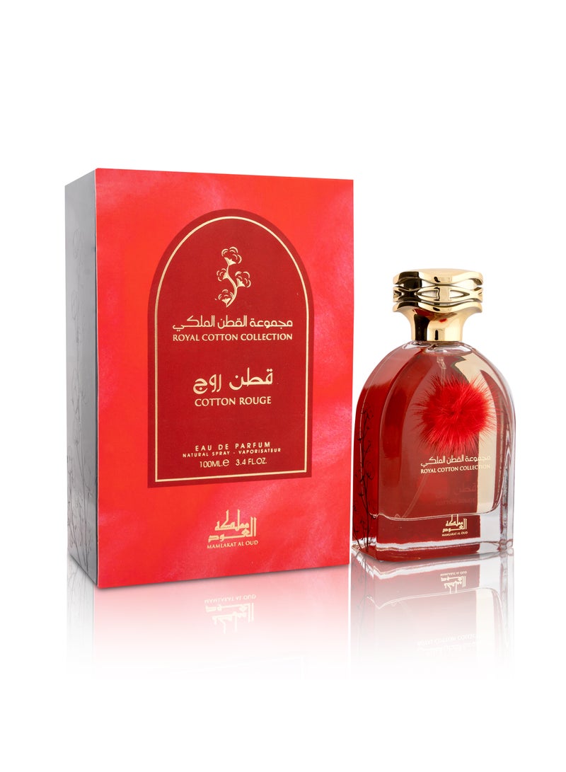 Mamlakat Al Oud Rouge Royal Cotton Collection 100ml Eadu De Parfum  - Image 3