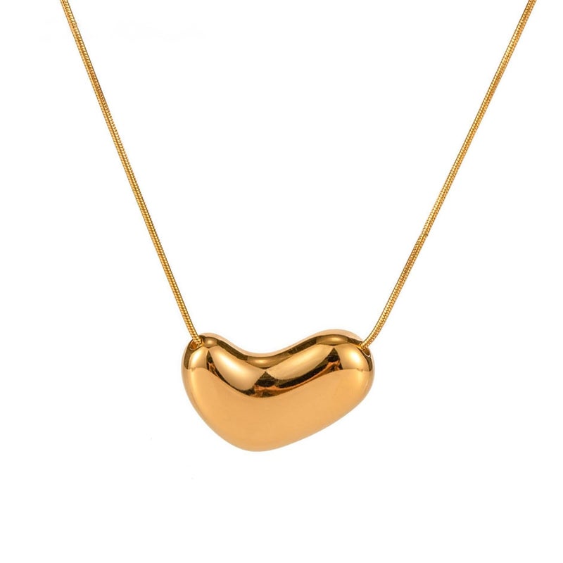 MONOZO pendant chain for women girls Love anti tarnish stainless steel Necklace stylish Neck Chain | Modern Design | Birthday Anniversary gift Valentine Accessories - Image 1