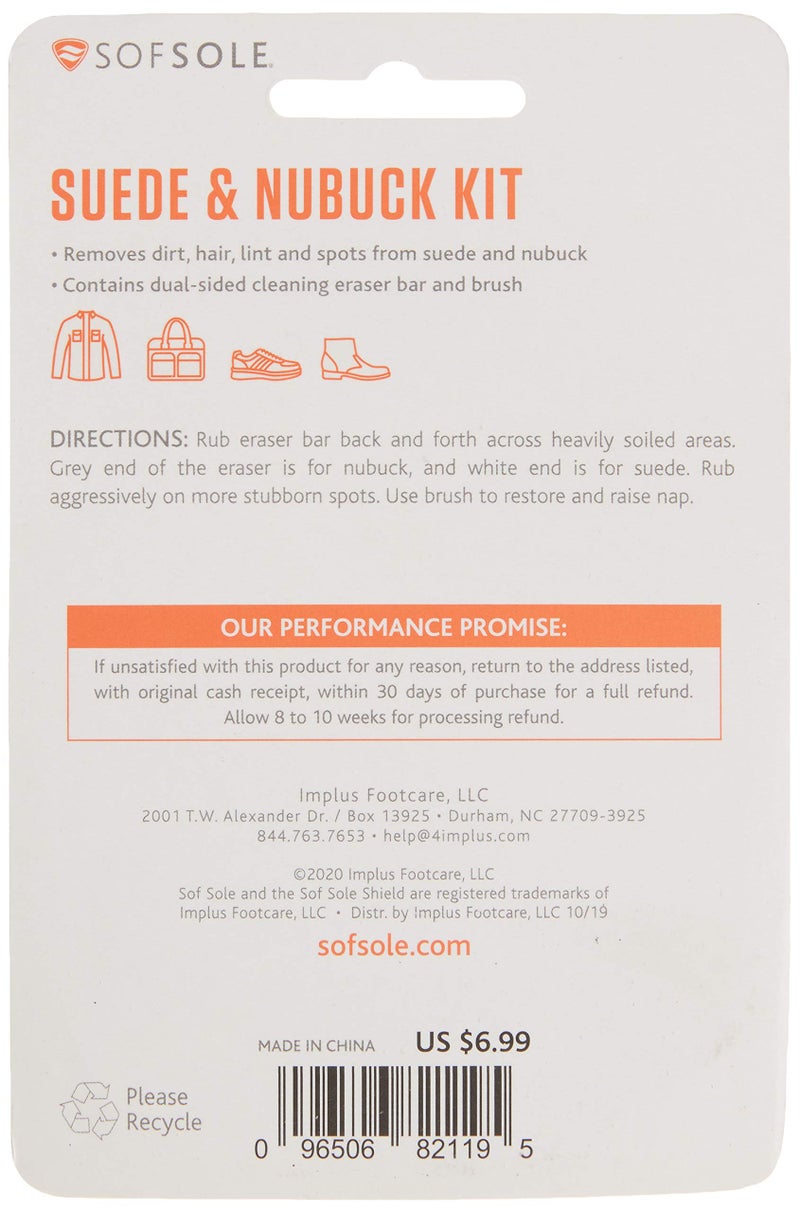 Sof Sole Suede and Nubuck Cleaning Brush Kit for Shoes - Image 3