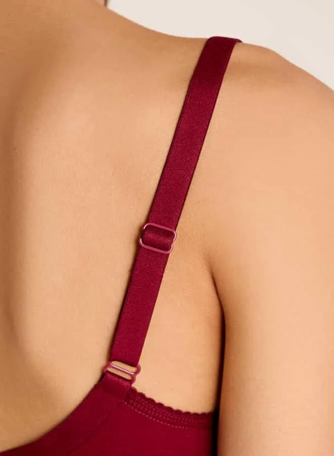Splash FAV Adjustable Strap Bra with Hook and Eye Closure