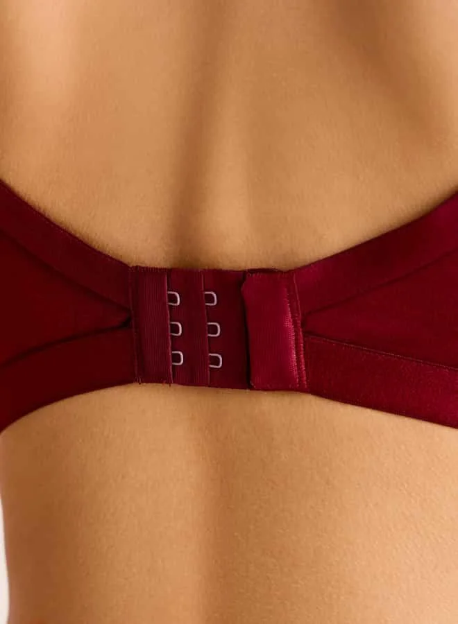 Splash FAV Adjustable Strap Bra with Hook and Eye Closure
