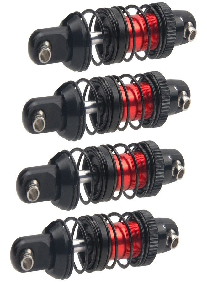 Vgoohobby 4Pcs Vgoohobby Metal Shocks Absorber Adjustable Dampers Compatible with Axial SCX10 Traxxas TRX4 D90 90046 Redcat Gen7 1/10 RC Crawler Car (Red,70mm) - Image 5