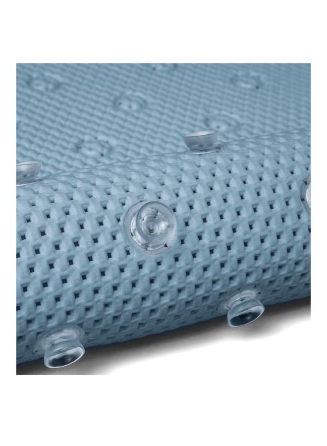 ريان سجادة حمام مضادة للانزلاق من راين – 45×91 سم، لون أزرق، مريحة وآمنة للاستخدام اليومي. - Image 4