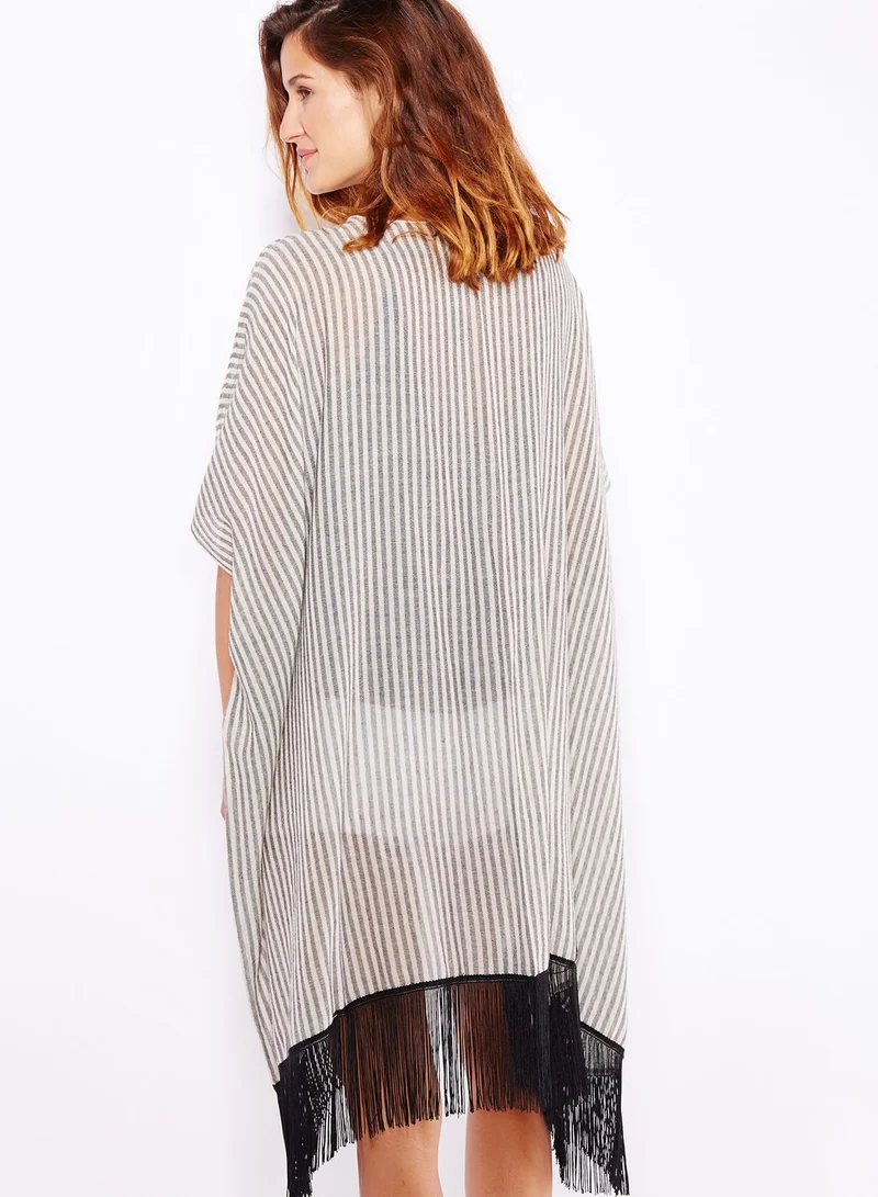 VERO MODA Zoey Fringe Kimono