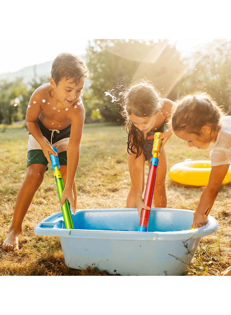 KOWVOWZ 6 PCS Soaker Water Guns, Guns Water Blaster, Water Squirt Guns, Shooter Noodles Pump, Summer Pool Toys for Swimming Beach Outdoor Summer Activity - Image 3