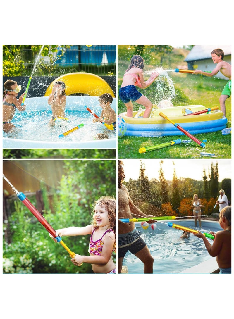 KOWVOWZ 6 PCS Soaker Water Guns, Guns Water Blaster, Water Squirt Guns, Shooter Noodles Pump, Summer Pool Toys for Swimming Beach Outdoor Summer Activity - Image 5