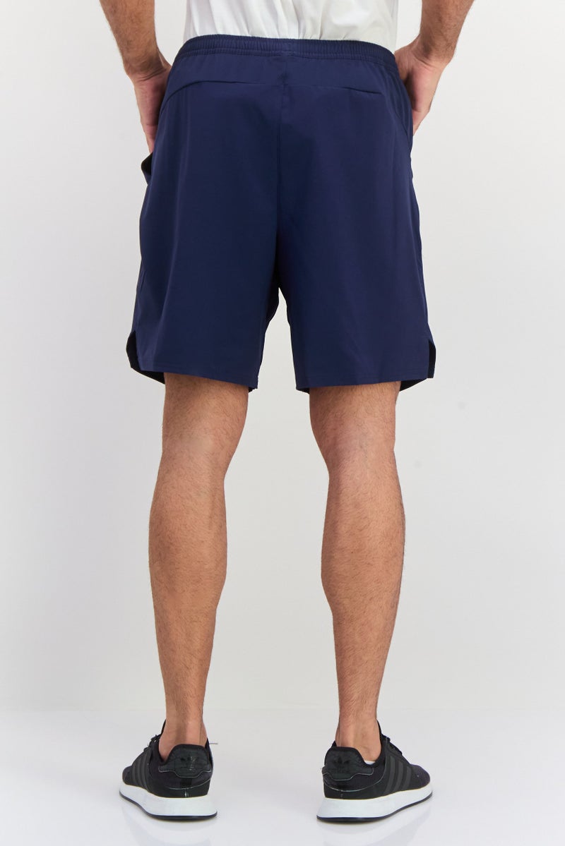 PUMA Men Sportswear Fit 7 Inseam Training Shorts, Navy - Image 3