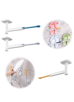 Y&D Large Multi-Function Hook, Paper Towel Holder Wall Mount, Adhesive Utility Hooks, Stick in Bathroom  - Image 1