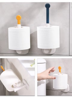 Y&D Large Multi-Function Hook, Paper Towel Holder Wall Mount, Adhesive Utility Hooks, Stick in Bathroom  - Image 4