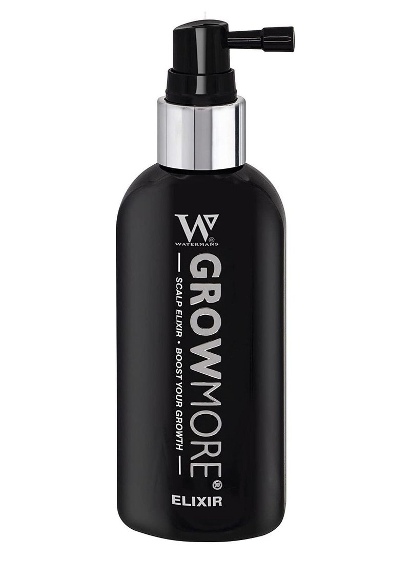 Watermans Hair Growth Serum Grow More Elixir Of Hair 100ml Boost Your Growth  Hair Thickening Leave In Topical Scalp 