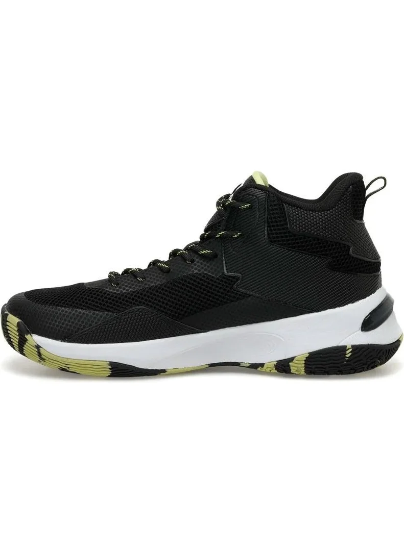 LOTTO Superior 3Pr Black Green Men's Basketball Shoes