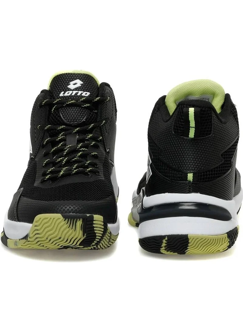 LOTTO Superior 3Pr Black Green Men's Basketball Shoes