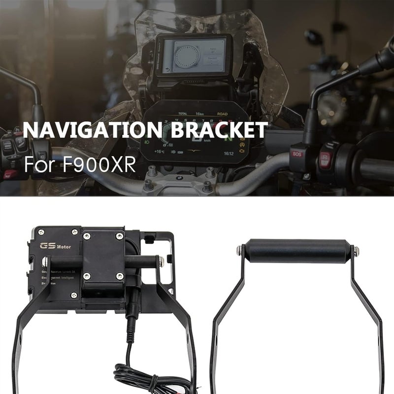 QASULER Motorcycle Phone Stand for BMW F900XR - Image 2