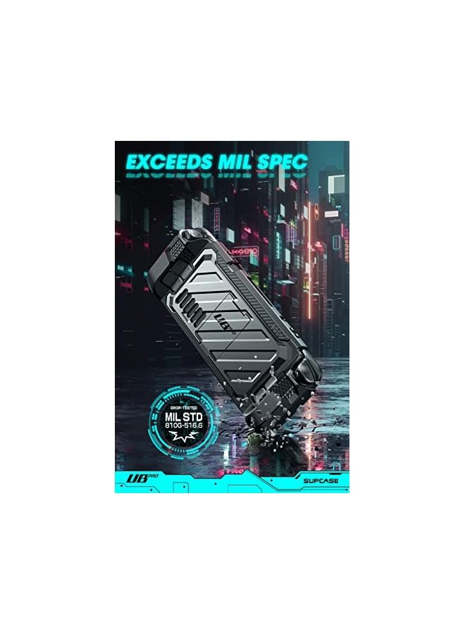 SupCase Unicorn Beetle Pro Series Case for Steam Deck (2022), Rugged Slim Protective Case with Kickstand (Dark) - Image 3