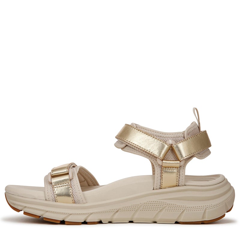 VIONIC, Women's, Walk Max Wanderer, Gold Leather, 5, Wide - Image 2