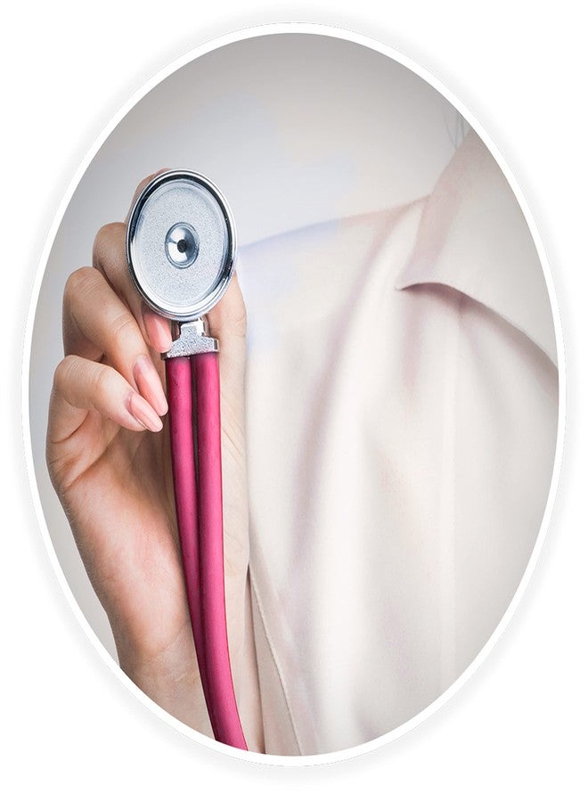 ASA TECHMED Sprague Double Tube Adult and Pediatric Stethoscope + Matching EMT Shears, Ideal for EMT, Nurse, Doctor, Medical Student, Paramedic, and First Responders (Pink) - Image 3