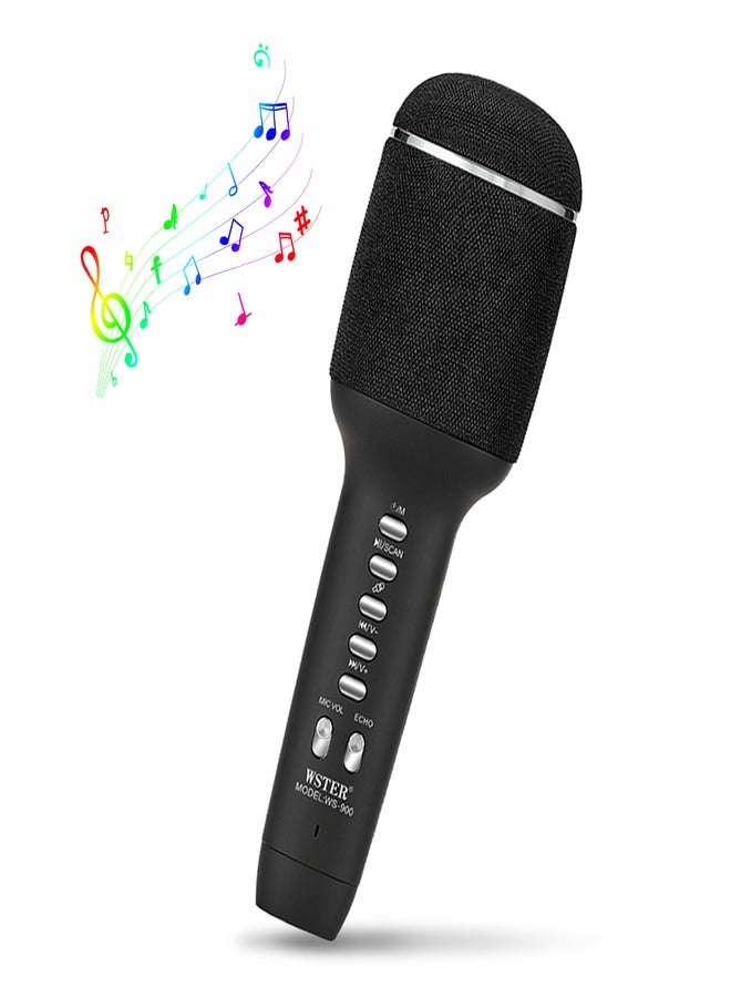 Wireless Bluetooth Karaoke Microphone, 3-in-1 Portable Handheld Mic Speaker Machine for All Smartphones, Gift for Girls Boys Kids Adults - Image 1