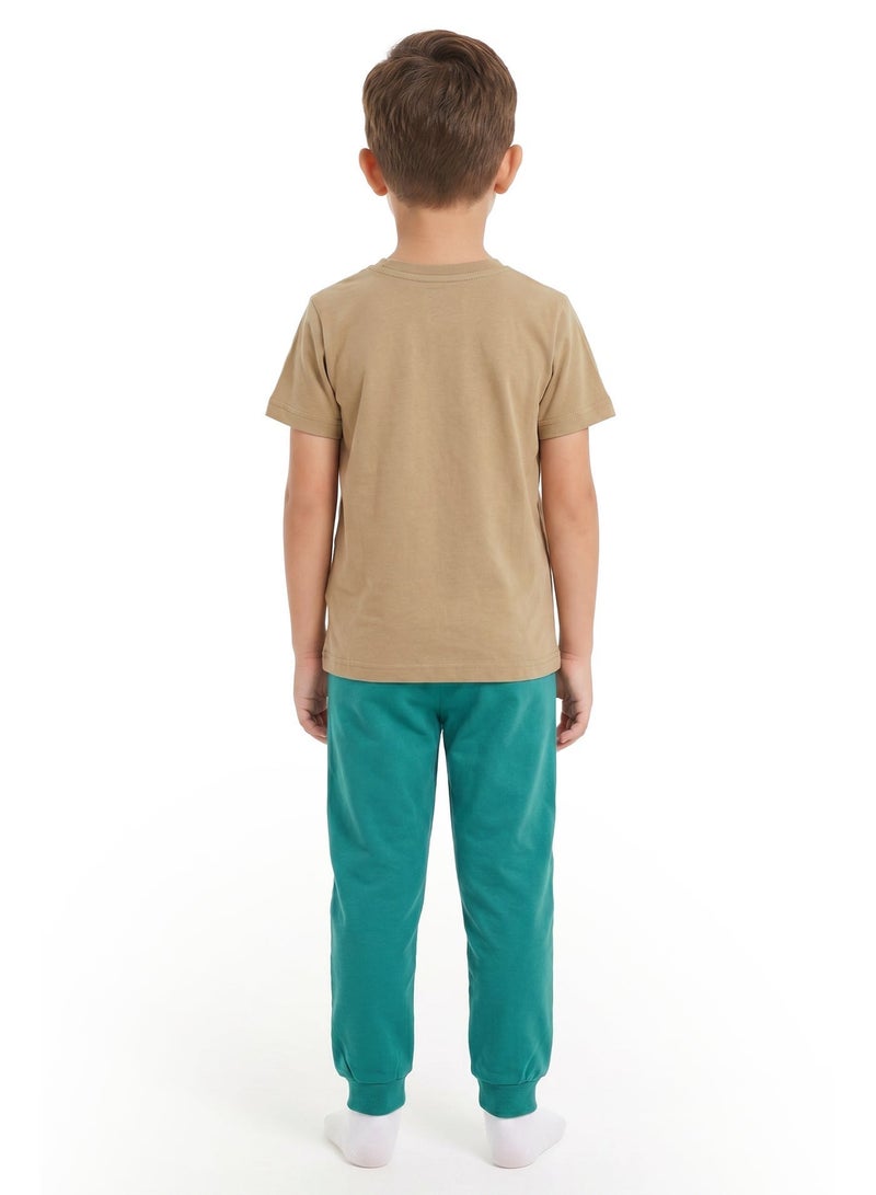Warner Bros. DC Comics Superman Toddler Boys PJ Set – Cotton T-Shirt & Jogger Pants Sleepwear Set - Image 4