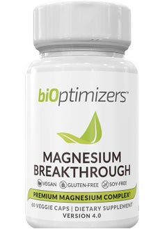 BiOptimizers Breakthrough Magnesium Supplement 60 Pills 